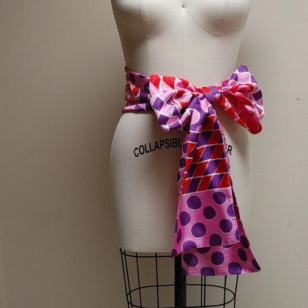 Vintage sash scarf